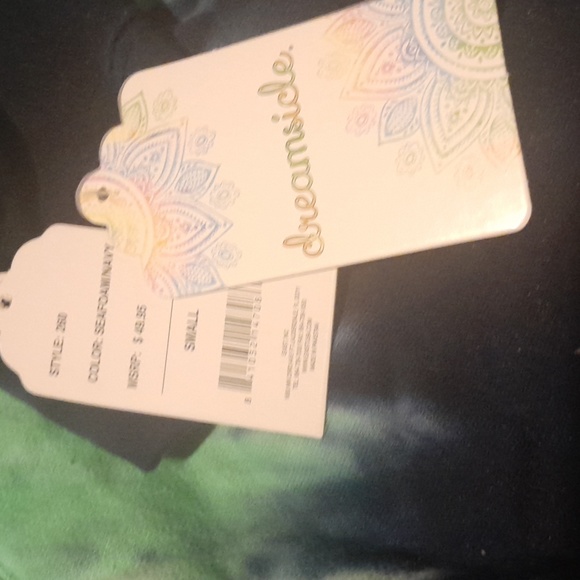 Tie Dye NWT Dreamsicle Adult hooded sweatshirt - Picture 4 of 4